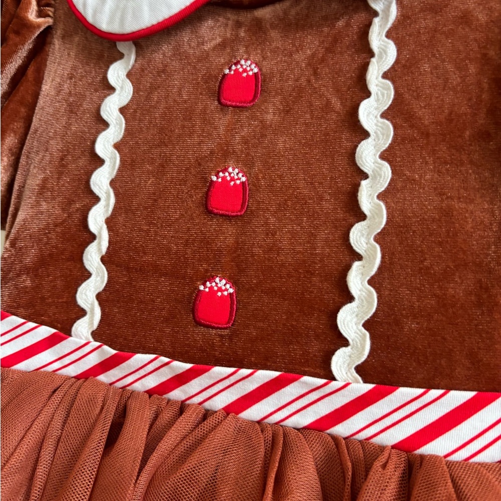 Taylor Joelle Gingerbread Dress - Size 4 - Picture 3 of 8